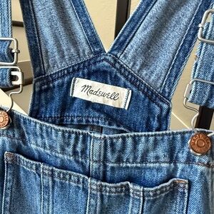 Madewell Indigo Denim Overalls